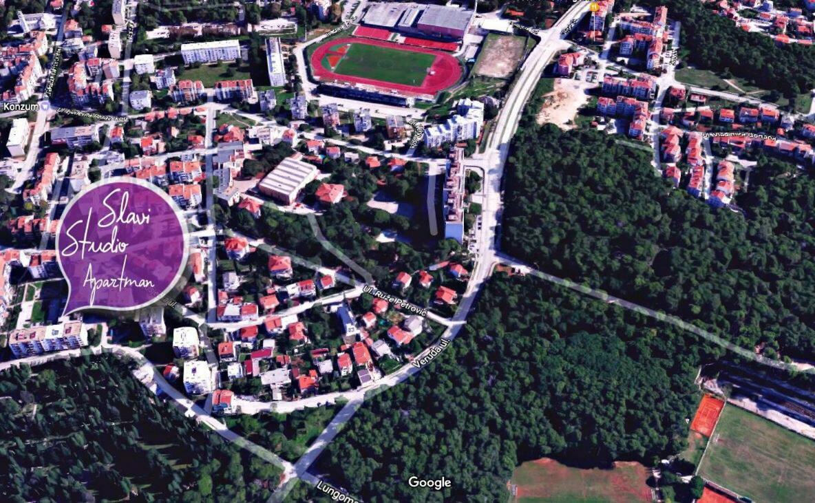 Studio Apartment Slavi Pula Bagian luar foto